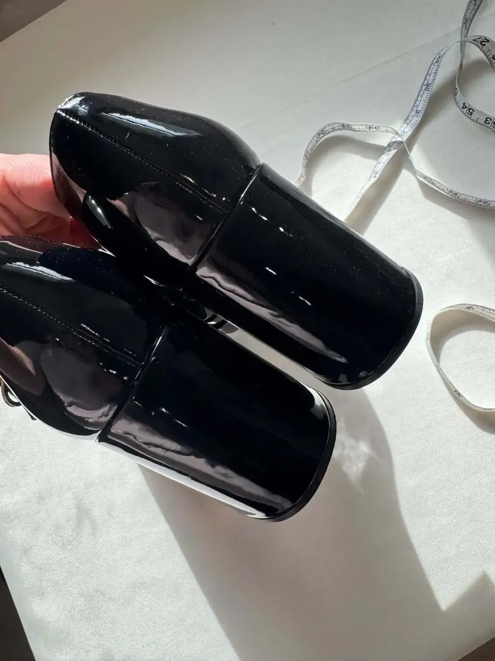 torrid Black Patent Mary Jane Block Heel Pumps